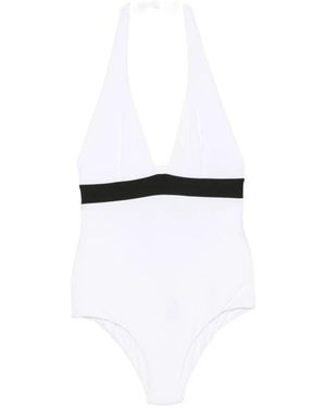 Fisico Badmode ,Veelkleurig ,One-Piece - Wit