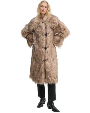 By Malene Birger Faux Fur & Shearling Jackets - Neutro
