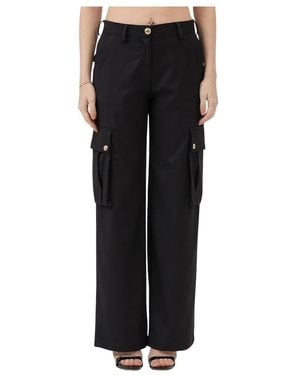 Just Cavalli Straight Pants - Black