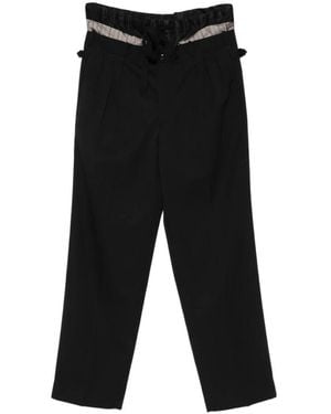 Maison Margiela Straight Pants - Black