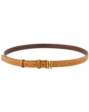 By Malene Birger Accessoires ,Bruin ,Leer Marlos Riem