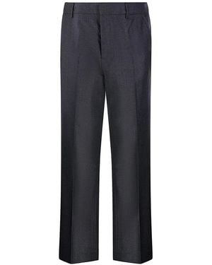 Ami Paris Wide Trousers - Azul