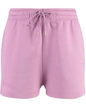 Maison Kitsuné Short Shorts - Purple