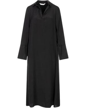 Max Mara Ossola Midi Jurk - Zwart