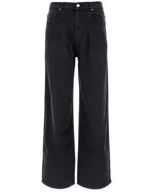 Isabel Marant Wide Jeans - Negro