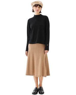 BUSNEL Odette Rollkragenpullover - Schwarz