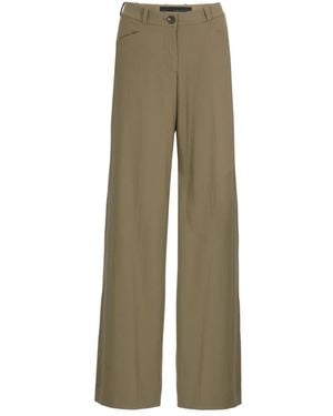Rrd Broeken ,Bruin ,Wijde Broek - Groen