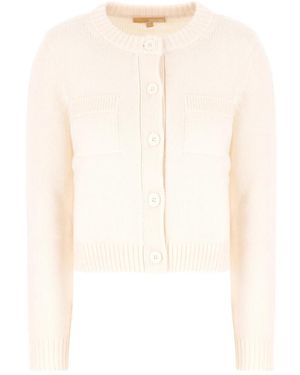 Michael Kors Round-Neck Knitwear - White