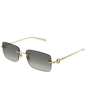 Gucci Stilvolle Sonnenbrille Für Jedes Outfit - Mettallic