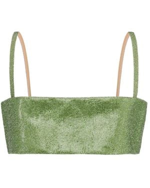 Nue Sleeveless Tops - Groen