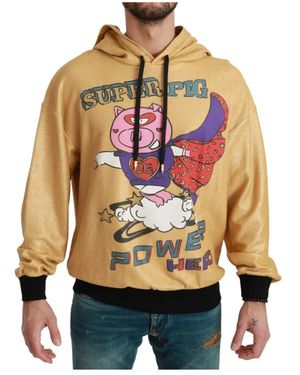 Dolce & Gabbana Hoodies - Yellow