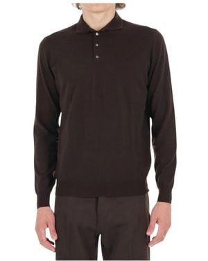 Drumohr Polo Shirts - Negro