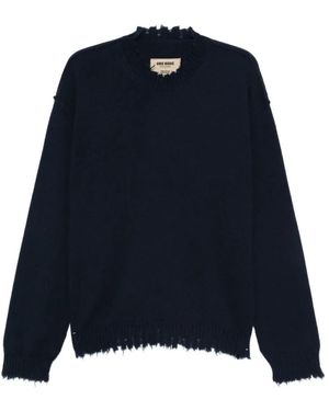 Uma Wang Round-Neck Knitwear - Azul