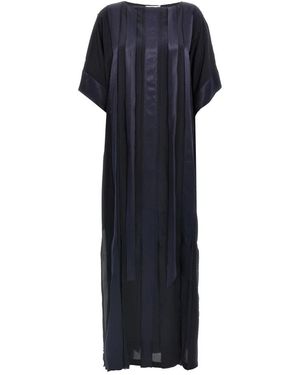 DI.LA3 PARI' Caftano Jurk - Blauw