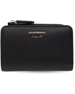Emporio Armani Wallets & Cardholders - Black