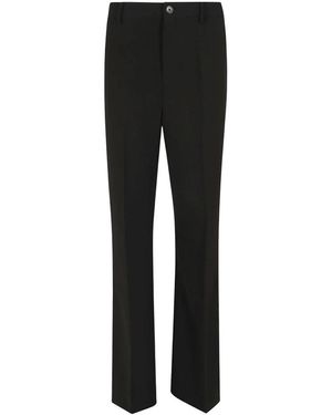 Ralph Lauren Broeken ,Zwart ,Geweven Rechte Broek