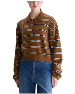 Bellerose Round-Neck Knitwear - Marrón