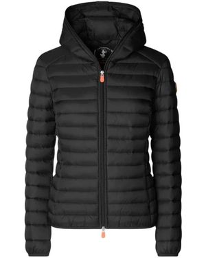 Save The Duck Winter Jackets - Black