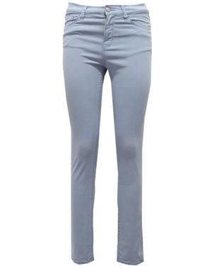 Armani Slim-Fit Trousers - Blue