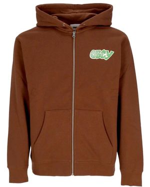 Obey Zip-Throughs - Brown