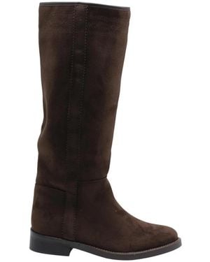 Corina Hoher Stiefel - Braun