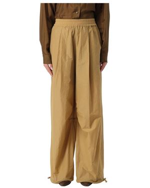 Philosophy Di Lorenzo Serafini Wide Trousers - Metallic