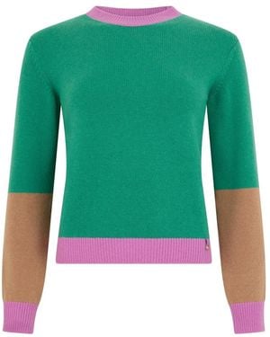 Herno Round-Neck Knitwear - Vert