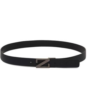 ZEGNA Belts - Black