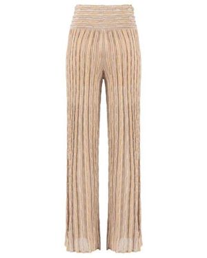 Nenette Wide Pants - Natural