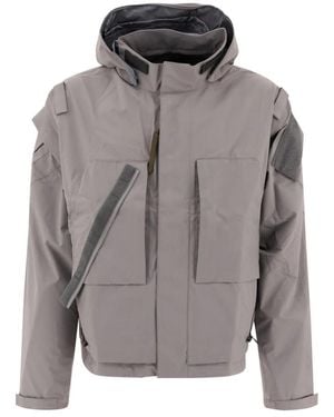 ACRONYM Stilvolle Graue Jacke Für Männer
