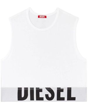 DIESEL Tops ,Wit ,Sleeveless Tops