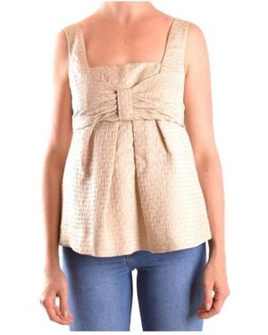 See By Chloé Sleeveless Tops - Blue