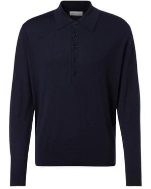 Dries Van Noten Polo Shirts - Blauw
