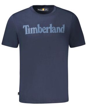 Timberland Logo Tee - Blue