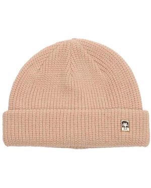 Obey Accessoires ,Bruin ,Micro Beanie - Naturel