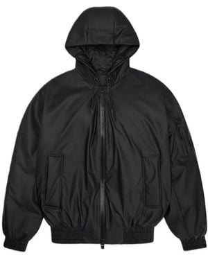 Rains Lohja Insulated Bomberjack - Zwart