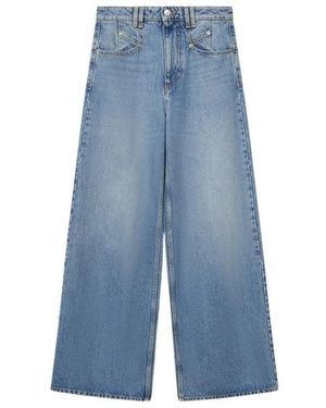 Isabel Marant Jeans ,Blauw ,Katoen Lemony Broek