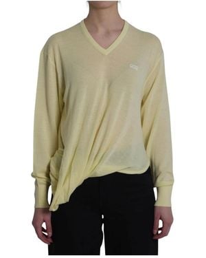 Loewe V-Neck Knitwear - Vert