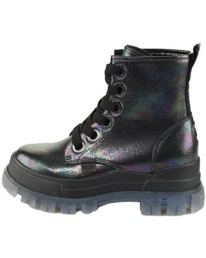 Buffalo Lace-Up Boots - Black