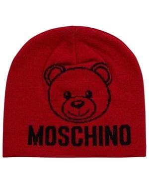 Moschino Beanies - Rosso