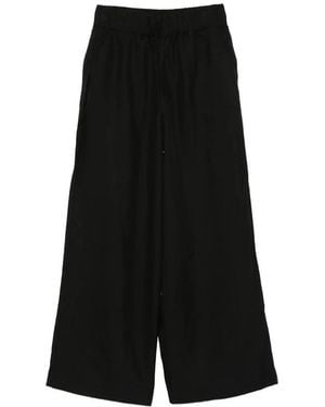 JC Sophie Wide Trousers - Black
