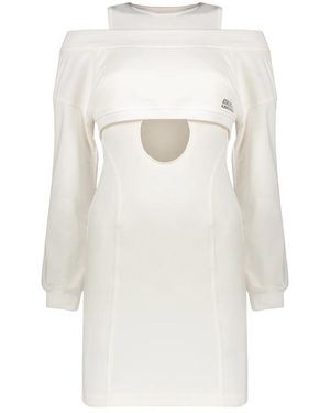 Alberta Ferretti Short Dresses - White