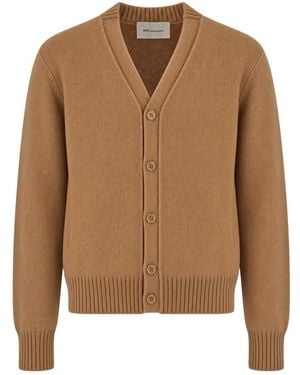 Ami Paris De Coeur Cardigan - Bruin