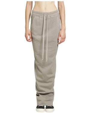 Rick Owens Maxi Skirts - Gris
