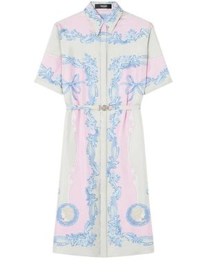 Versace Shirt Dresses - Azul