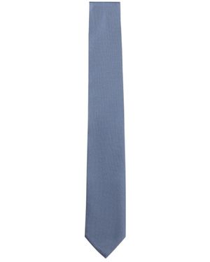 HUGO Formale Jacquard-Krawatte - Blau