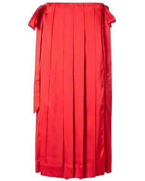 Simone Rocha Midi Skirts - Rojo