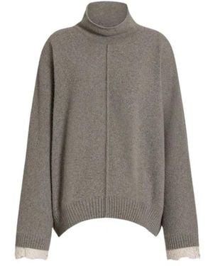 Alberta Ferretti Cashmere Knitwear - Gris