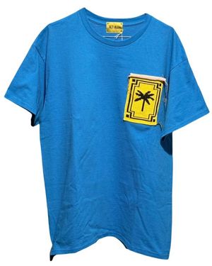 Al Ain Tops ,Blauw ,Katoen Arabisch Flair Orient T-Shirt