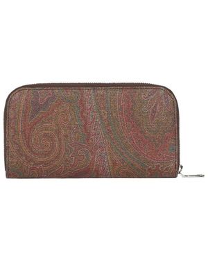 Etro Zip Wallet - Bruin